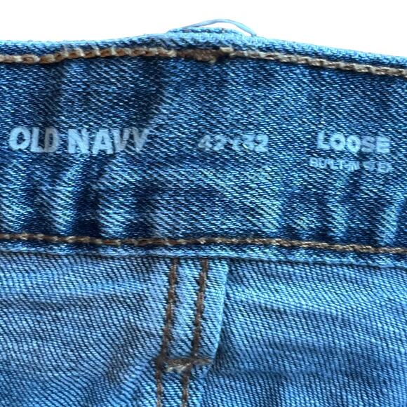 Old Navy jeans men’s 42x32 loose built-in flex Great condition! - Picture 3 of 6